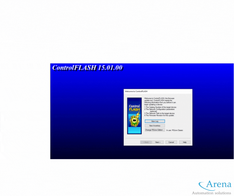 Cara Flash Firmware Processor Baru PLC Allen Bradley